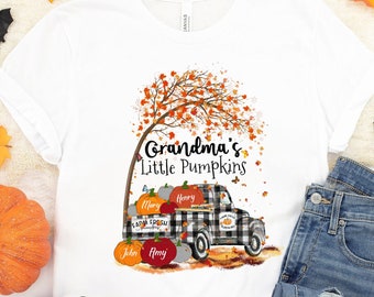 Details about / Personalized Grandma/'s Little Pumpkins Custom Name White Mug Halloween Mug