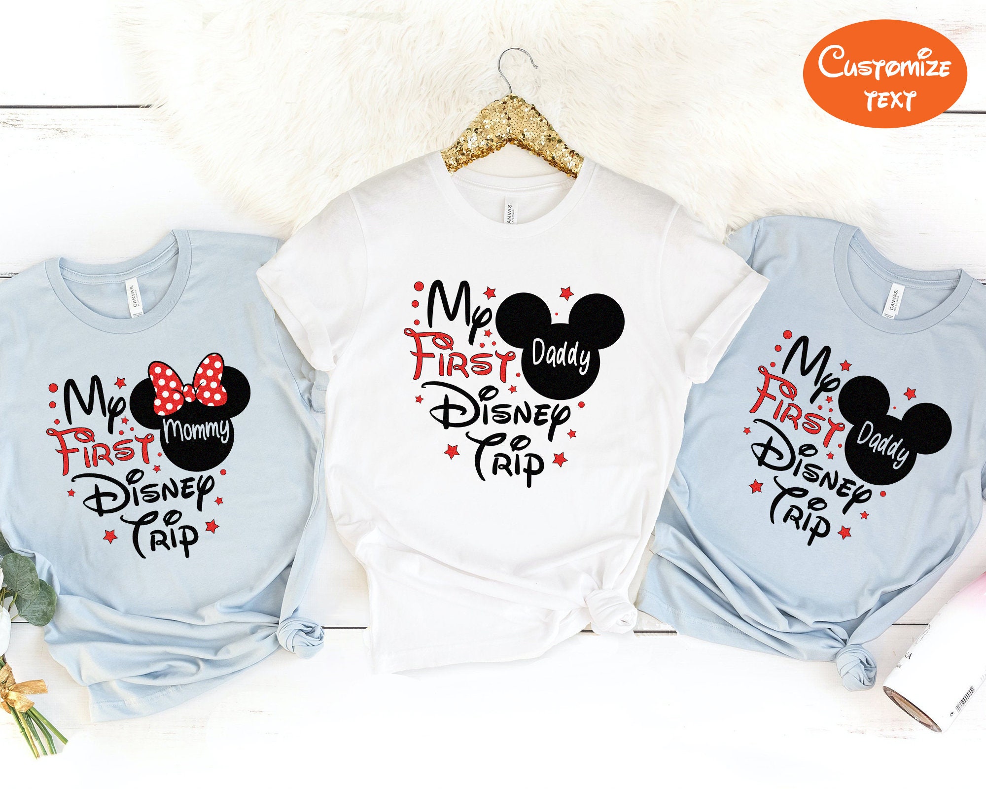 my first disney trip shirt toddler