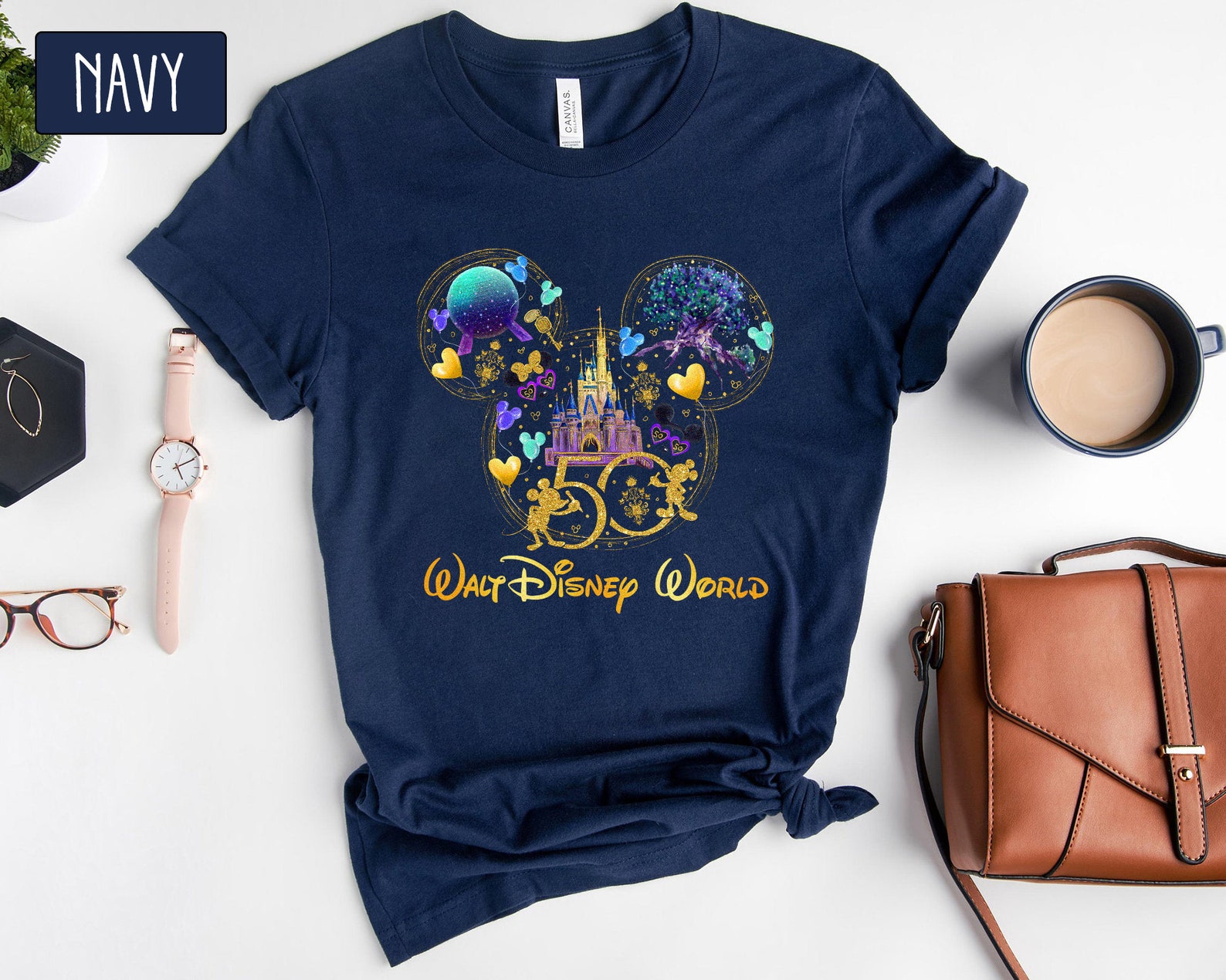 disneyworld 50th anniversary t shirts