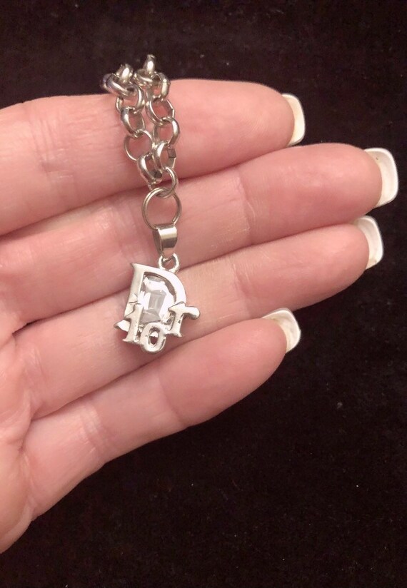 DIOR Signature Crystal logo Bracelet