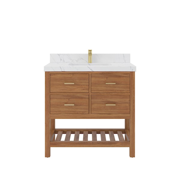 Mid Century Modern Bathroom Vanity 36 Inch Etsy