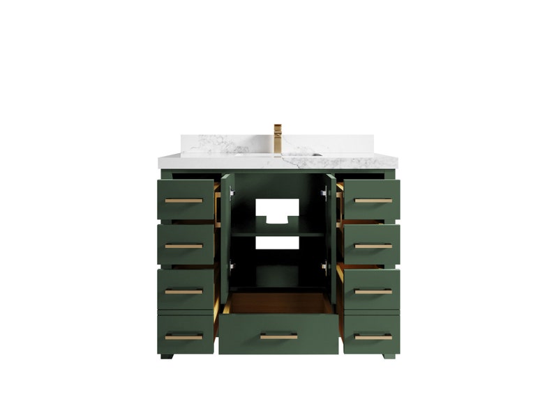 Malibu 42 In. W X 22 In. D Single Sink Bathroom Vanity in Lafayette