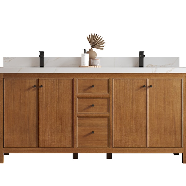 Bathroom Vanity 72 Wood - Etsy