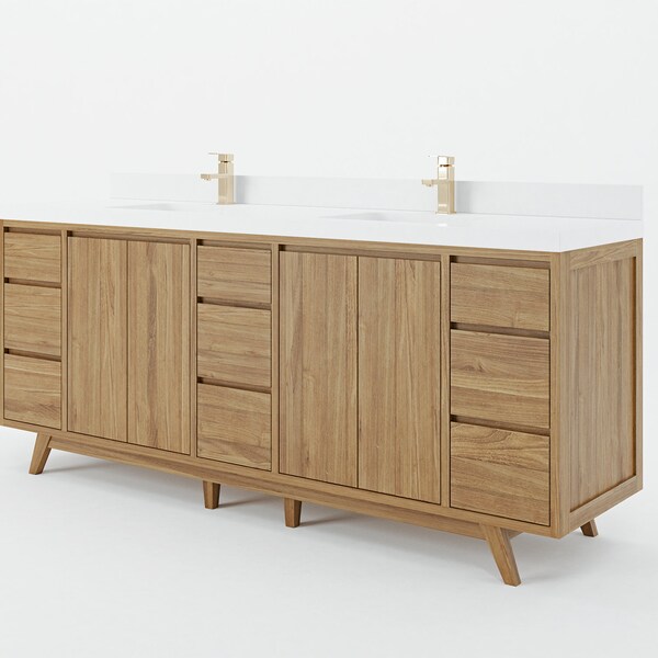 84 Inch Bathroom Vanity - Etsy