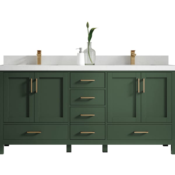 Reeded Wood Bathroom Vanity Double Sink Etsy