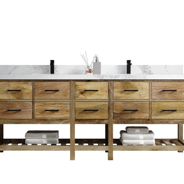 84 Inch Bathroom Vanity - Etsy