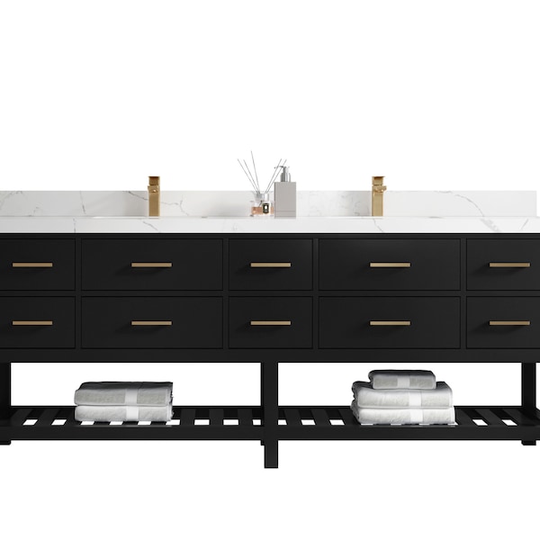 84 Inch Bathroom Vanity - Etsy