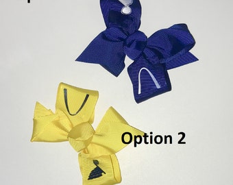 St Louis Blues Hair Bow