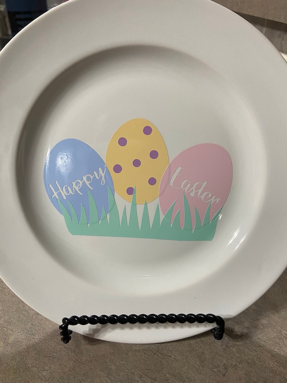 Easter 2025 egg plate