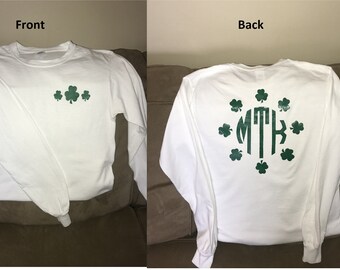 Monogram Shamrock Shirt