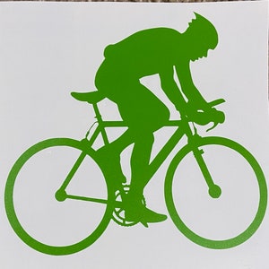 Road Cyclist Sticker