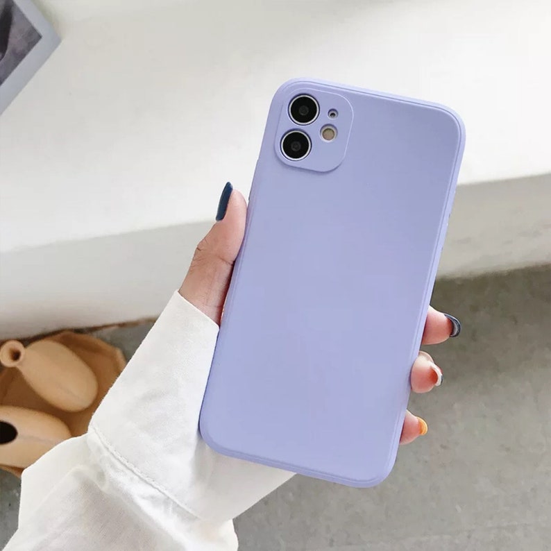 Silicone Matte Rubber iPhone Case iPhone 12 12 Pro Max Etsy