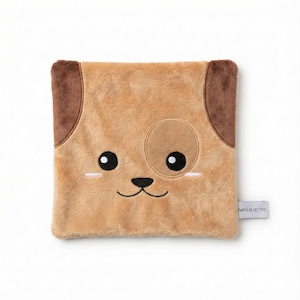 Stuffing-Free Dog Toy – 9 Squeakers, Crinkle Layer, Small Dog Plush