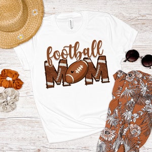 Football Mom Shirt, Football Mom, Football Mom Shirt for Mother&#39;s Day, Sports Mom Shirt, Football Mom Gift, Cute Football Mom T-shirt
