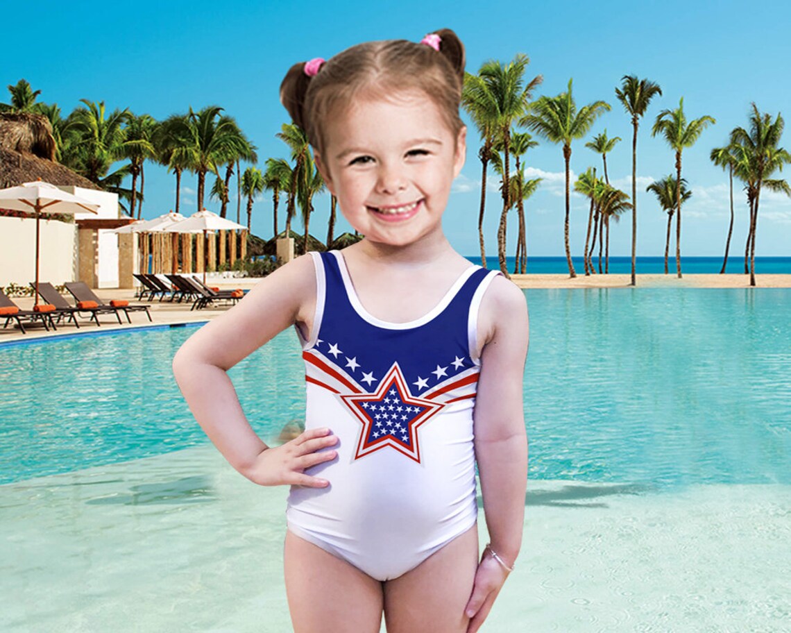 Baby Girl Bikini Swimsuit Polka Dots Swimwear for Girls Etsy