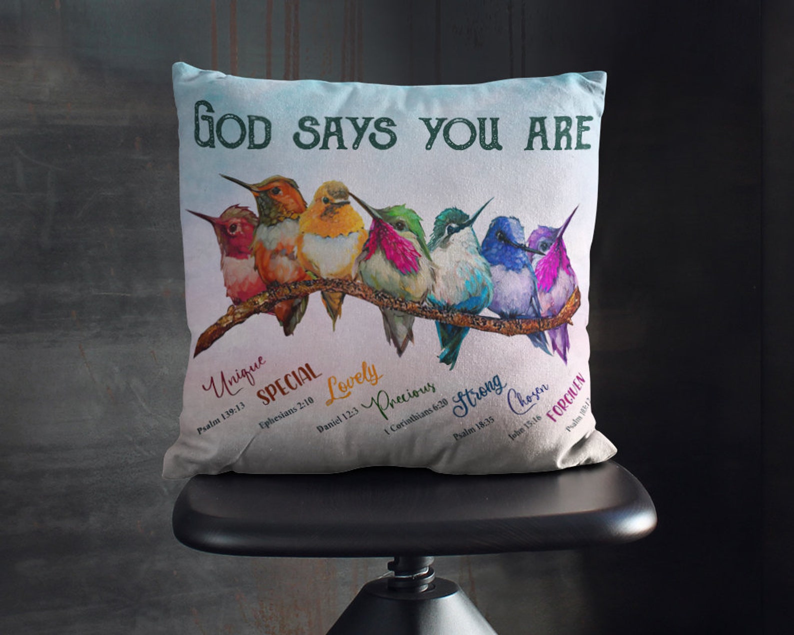 Pillow God Says You Are Gift For Dad Home Decor Gift For Etsy