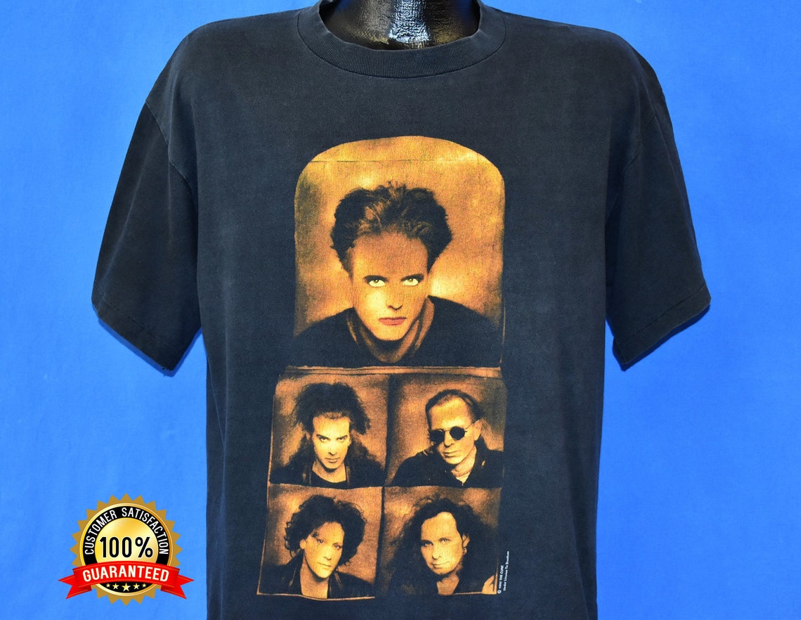 The Cure Band T Shirt The Cure Wish Album 2 Sided T Shirt Etsy