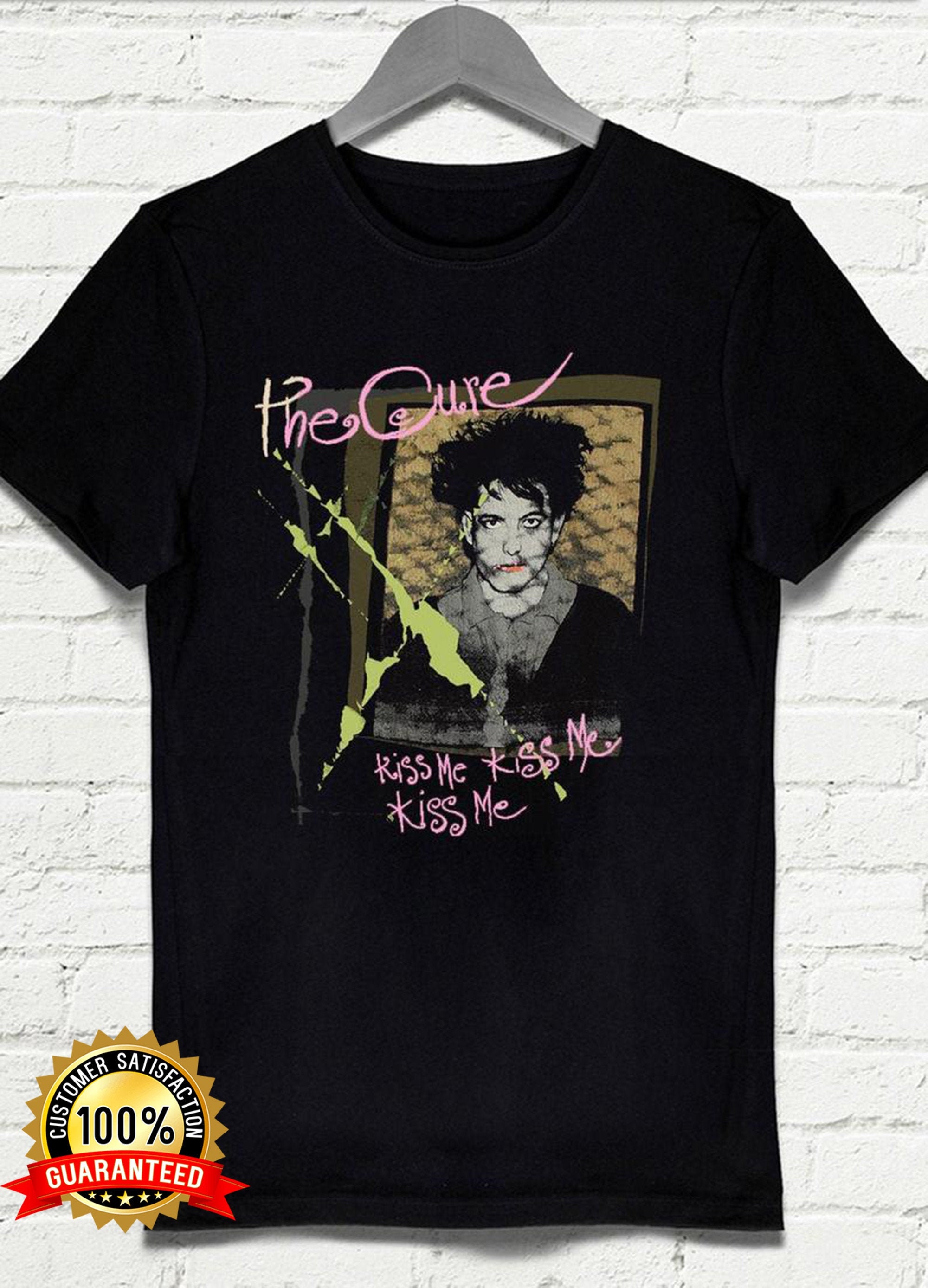 The Cure Tshirt kissing tour 1987 The Cure Vintage T Shirt Etsy