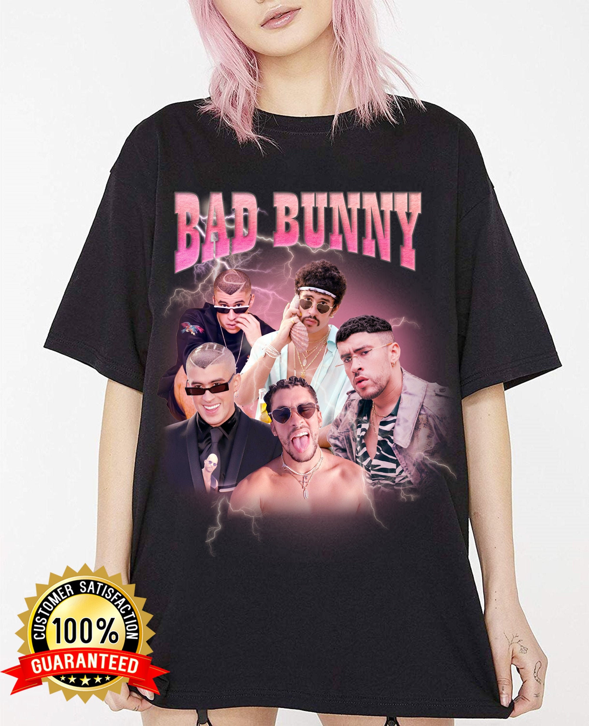 Vintage Heavy Metal Bad Bunny Tshirt Bad Bunny Shirts Bad Etsy