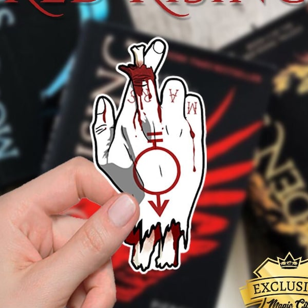 Red Rising Sticker | The Crux | Mars