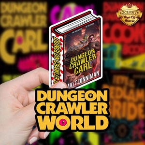 Dungeon Crawler Carl | Mini Book Sticker Collection | MCM Exclusive
