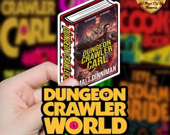 Dungeon Crawler Carl | Mini Book Sticker Collection | MCM Exclusive