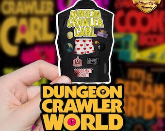 Dungeon Crawler Carl Sticker | Rambler Patch Jacket | MCM EXCLUSIVE