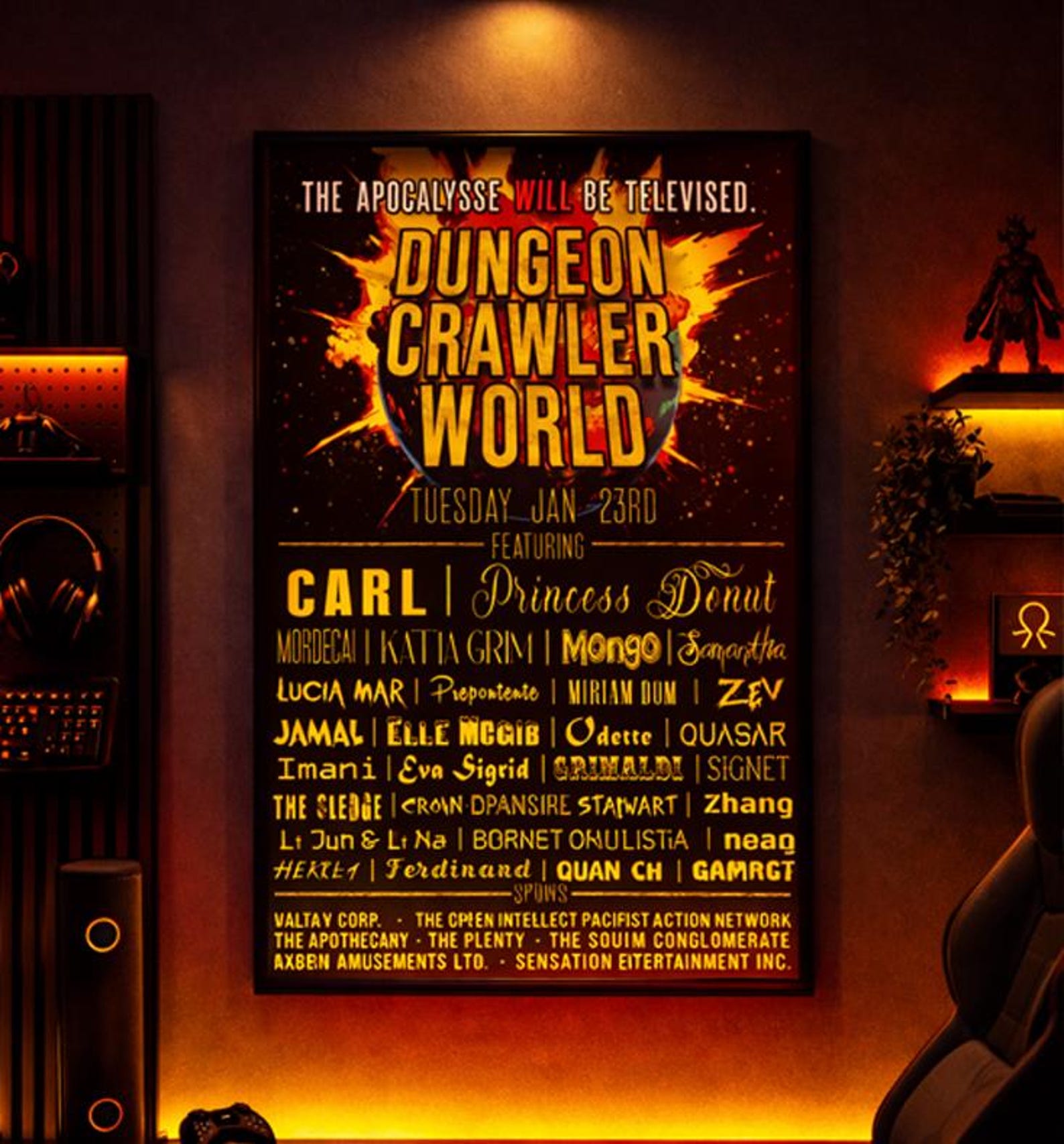 new-dungeon-crawler-world-2026-poster-dungeon-crawler-carl-etsy