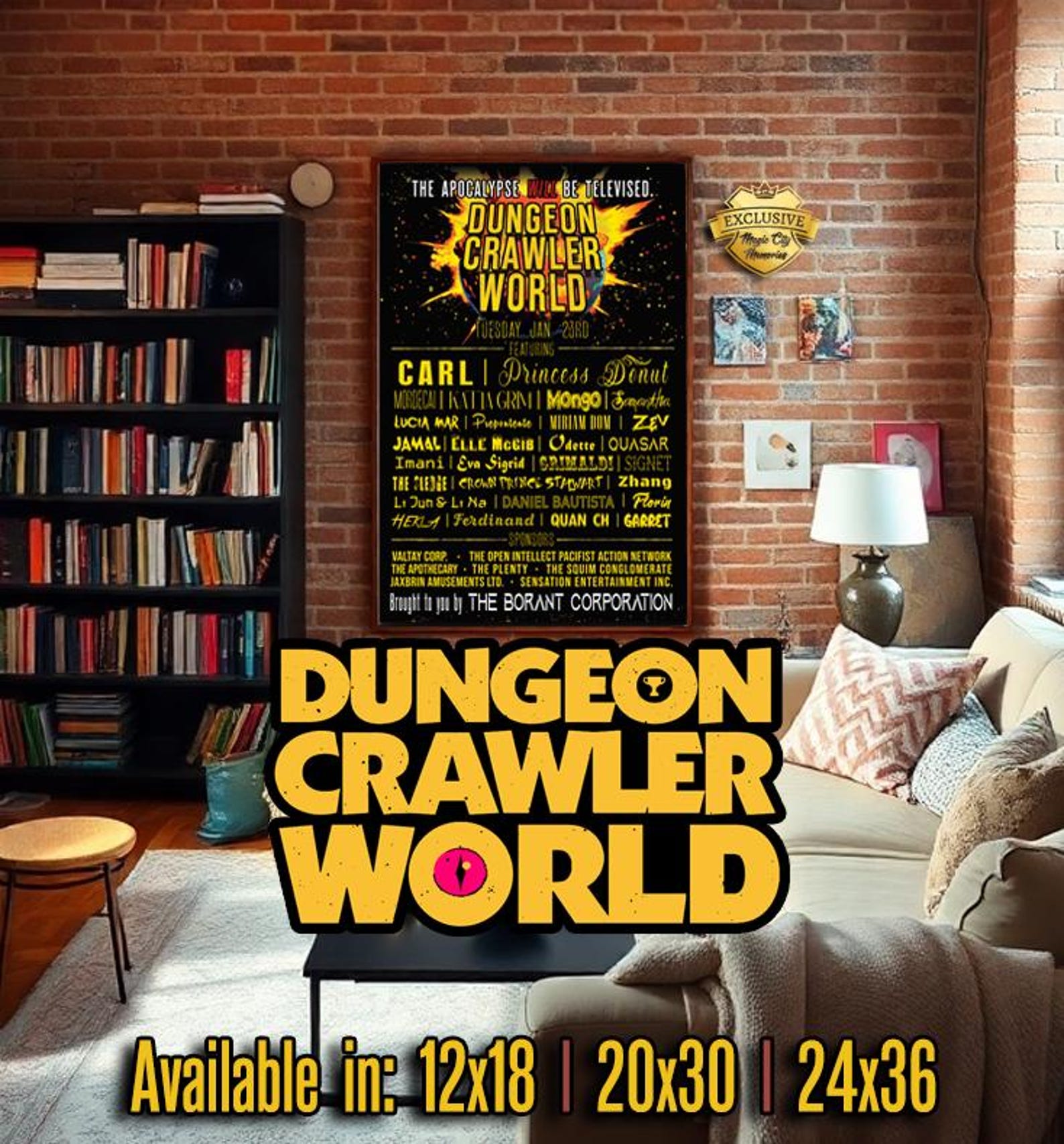 new-dungeon-crawler-world-2026-poster-dungeon-crawler-carl-etsy