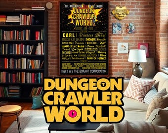 NEW Dungeon Crawler World 2026 Poster | Dungeon Crawler Carl