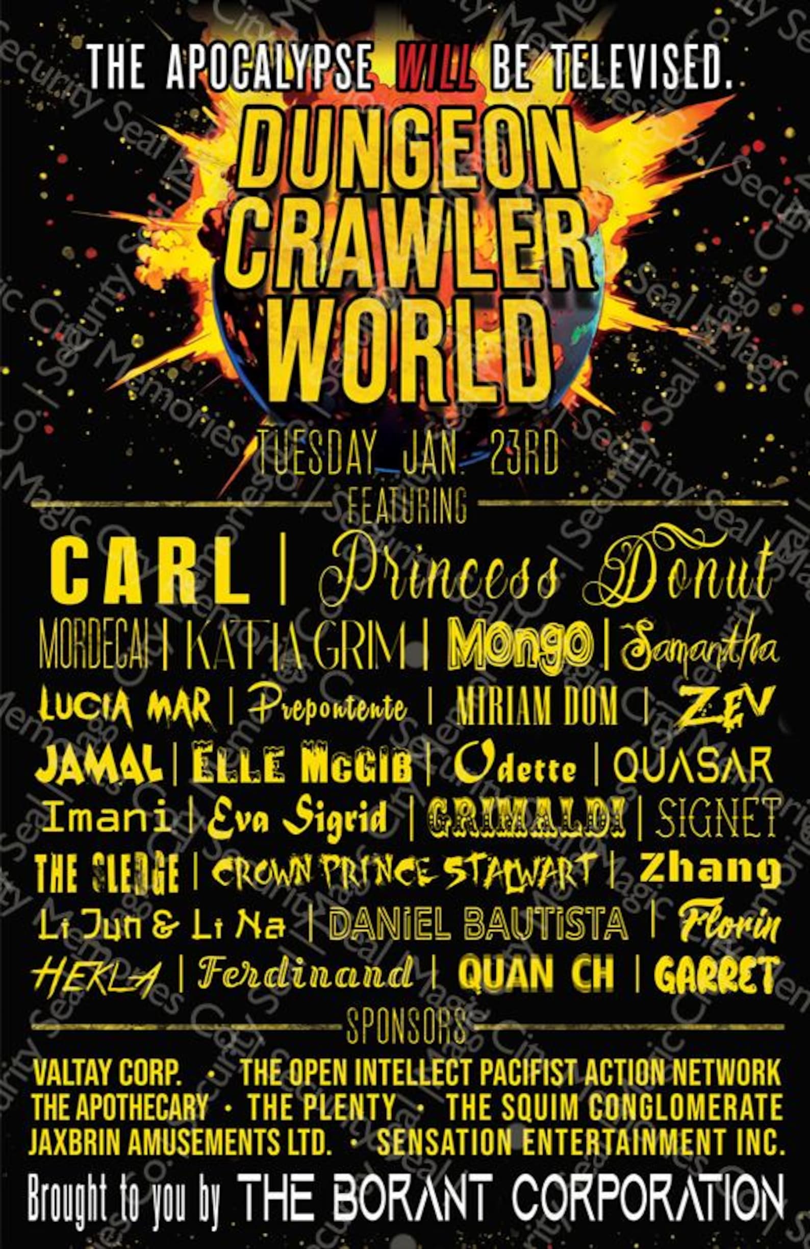 new-dungeon-crawler-world-2026-poster-dungeon-crawler-carl-etsy
