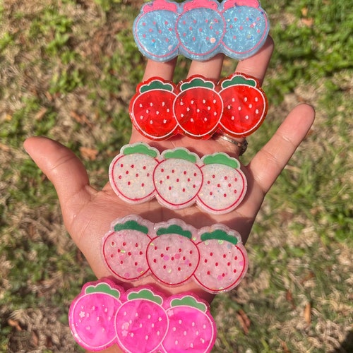 Bow Hair Clips Pastel Kawaii Barrettes Etsy