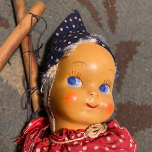 Antique Marionettes Doll Puppet, FREE SHIPPING!!