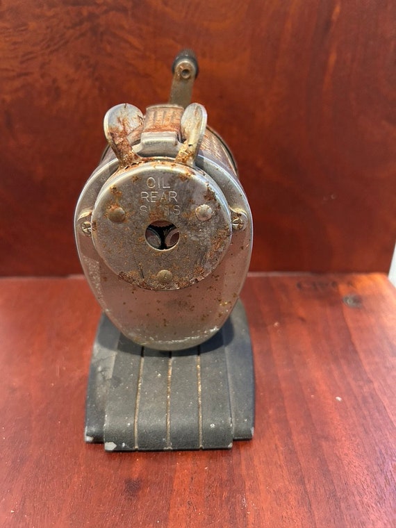 Vintage Boston Champion Desk Pencil Sharpener Hand Crank, FREE