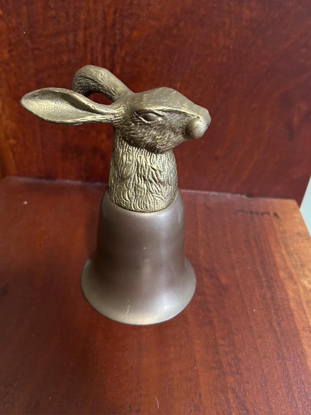 Vintage Andrea by Sadek Brass Rabbit Stirrup Cup, Barware Collectible ...