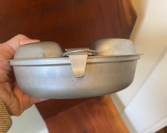 La cuillère à thé de soldat en aluminium soviétique