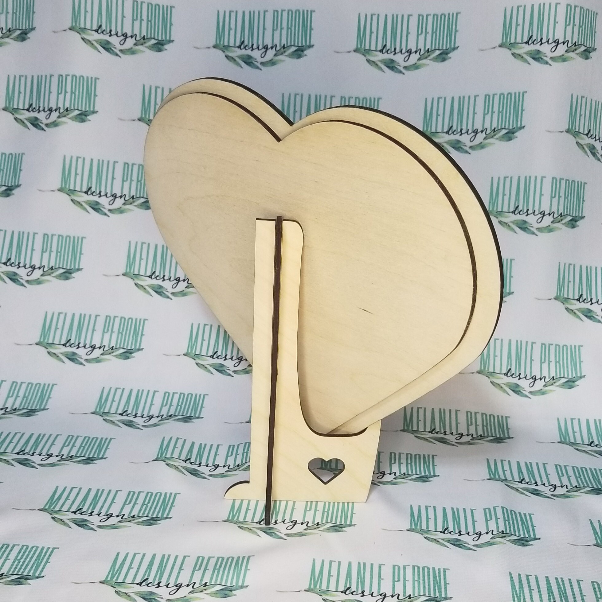 Heart Puzzle With Stand 2-8 Pieces - Etsy