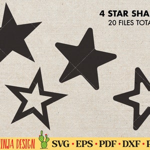 Star Bundle SVG Cut Files