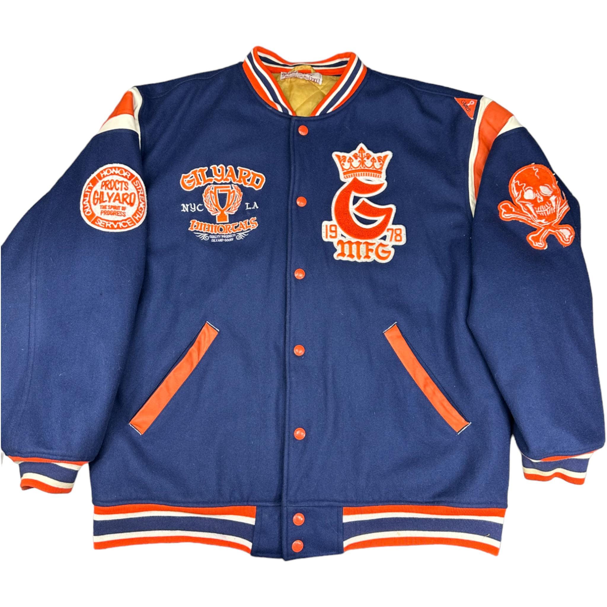 Gilyard Immortals Varsity Jacket - (xl) - Etsy
