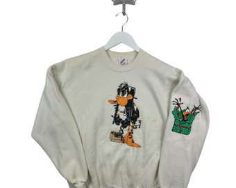 Daffy Duck &quot;Three Lights&quot; Crewneck - (Xl)