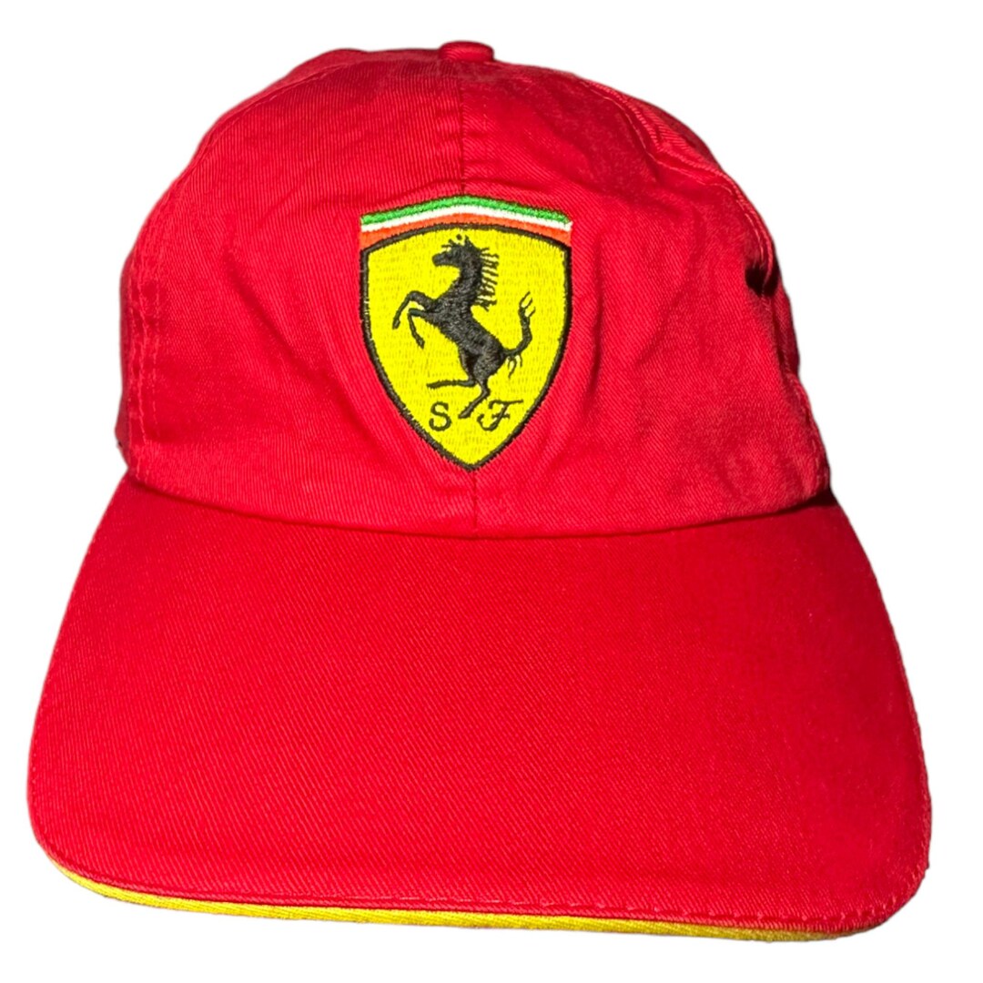 RETRO FERRARI HAT Etsy
