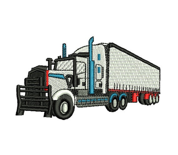 Truck embroidery  etsy Truck embroidery  etsy