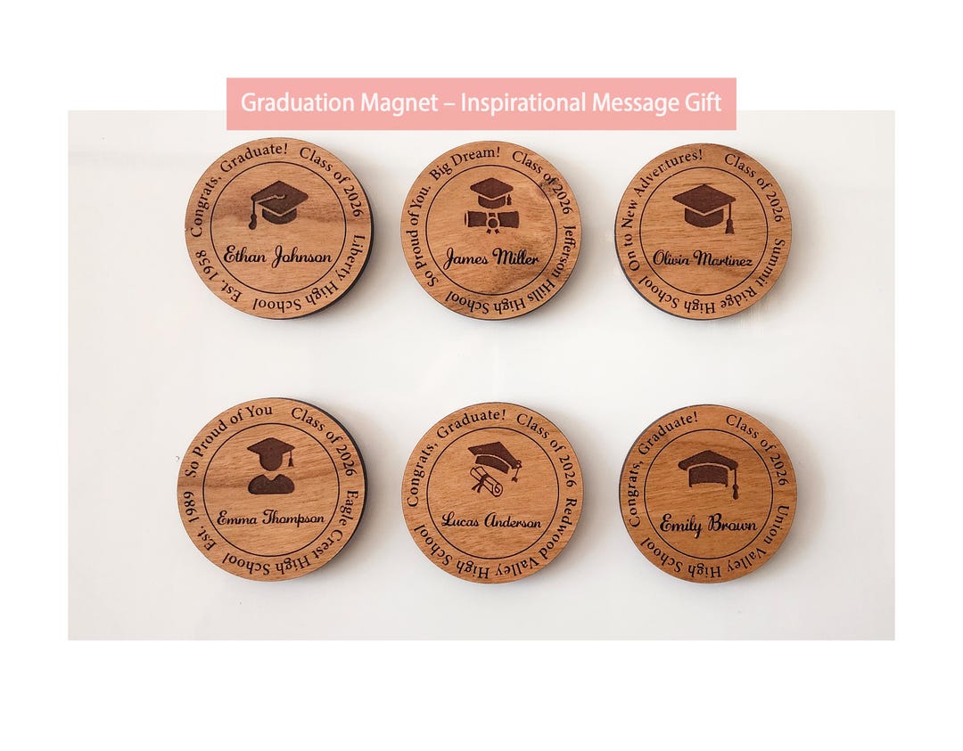 Class of 2026 Graduation Magnet | Graduation Quote Magnet | Graduation ...