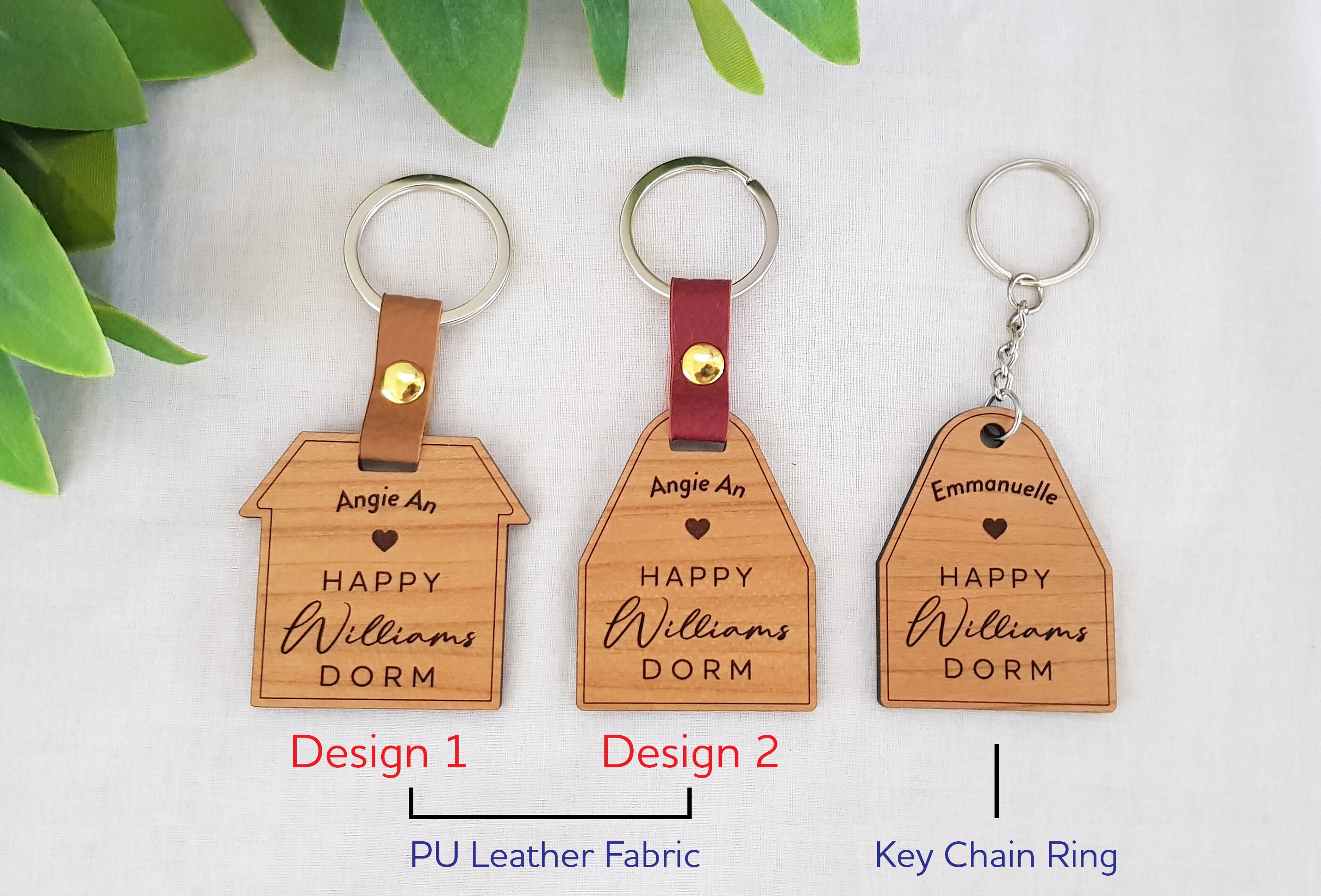 Custom Dorm Keychain, Dorm Key, Entrance Gift, Dormitory Keychain ...
