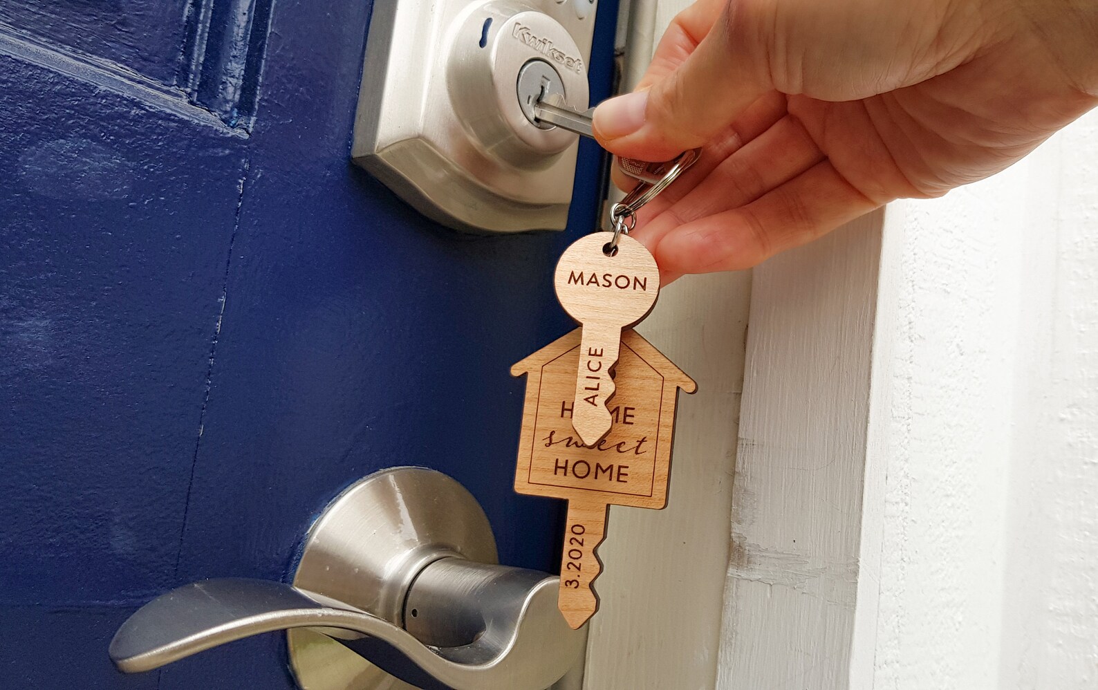 new home key chain