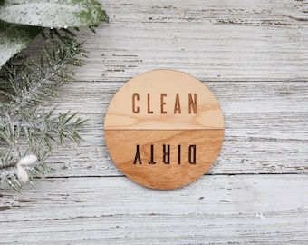 Blemishes Dishwasher Magnet, Clean Dirty Dishwasher Magnet #03