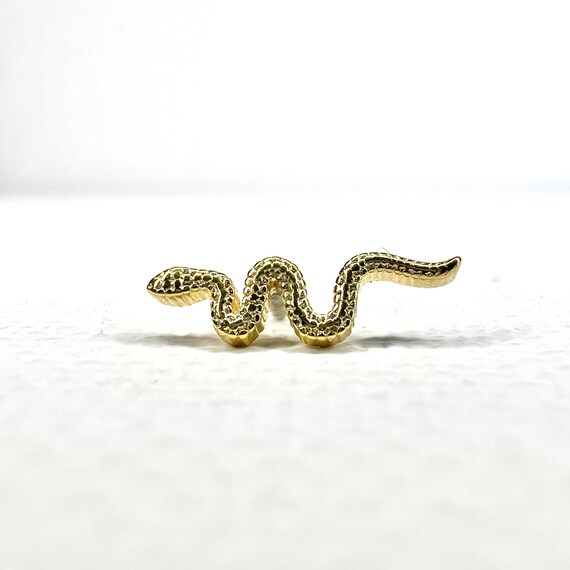 18G Flat Back Solid 925 Silver Stud  • Tragus Con… - image 3