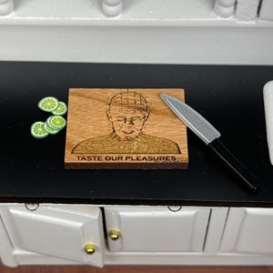 The “Hellraiser” Dollhouse Miniature Cutting Board