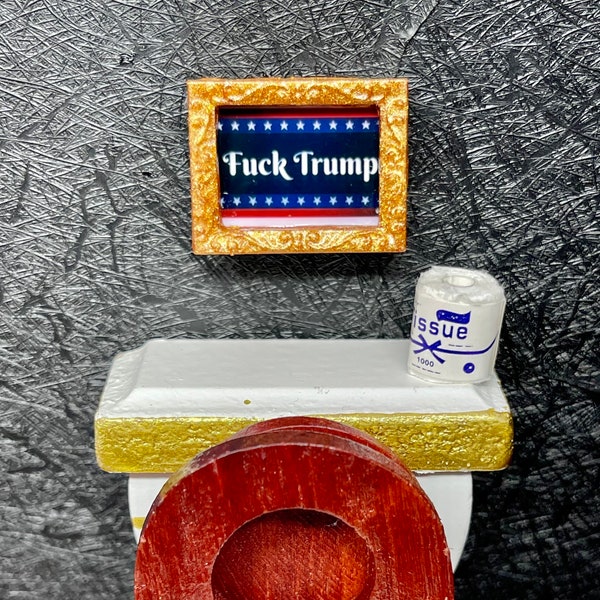 The “Fuck Trump” Dollhouse Wall Decor