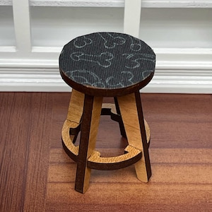 The “Richard Collection” Dollhouse Miniature Stool